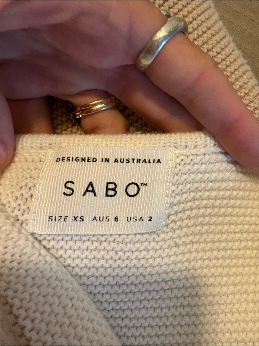 Like new Sabo Halter Knit Dress - Picture 3 of 3
